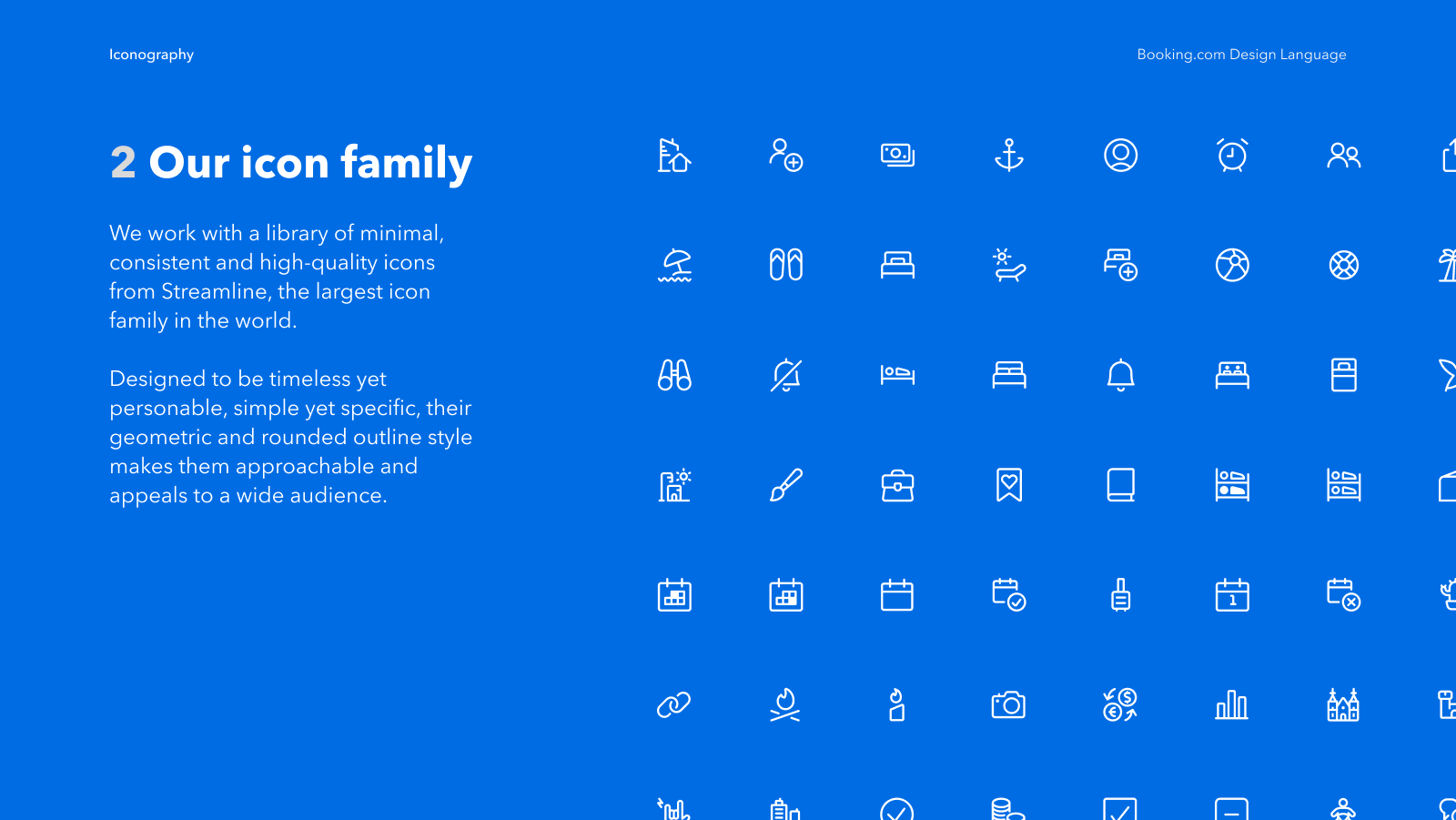 Iconography decision map — context-based navigation to the right icon