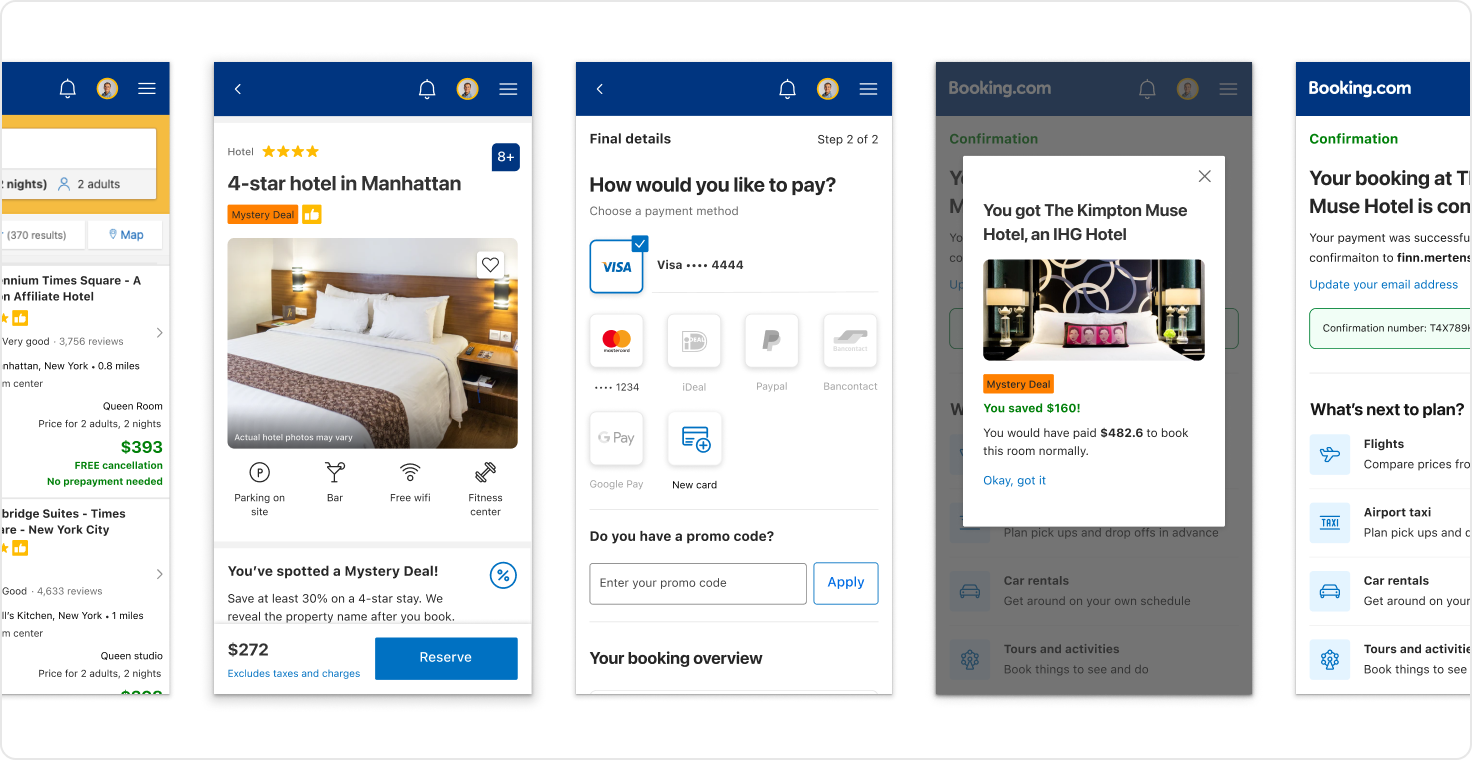 Booking.com Mystery Deal