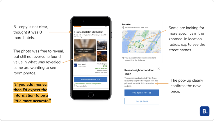 Trust signal hierarchy by segment; which guarantees were load-bearing at each reveal position
