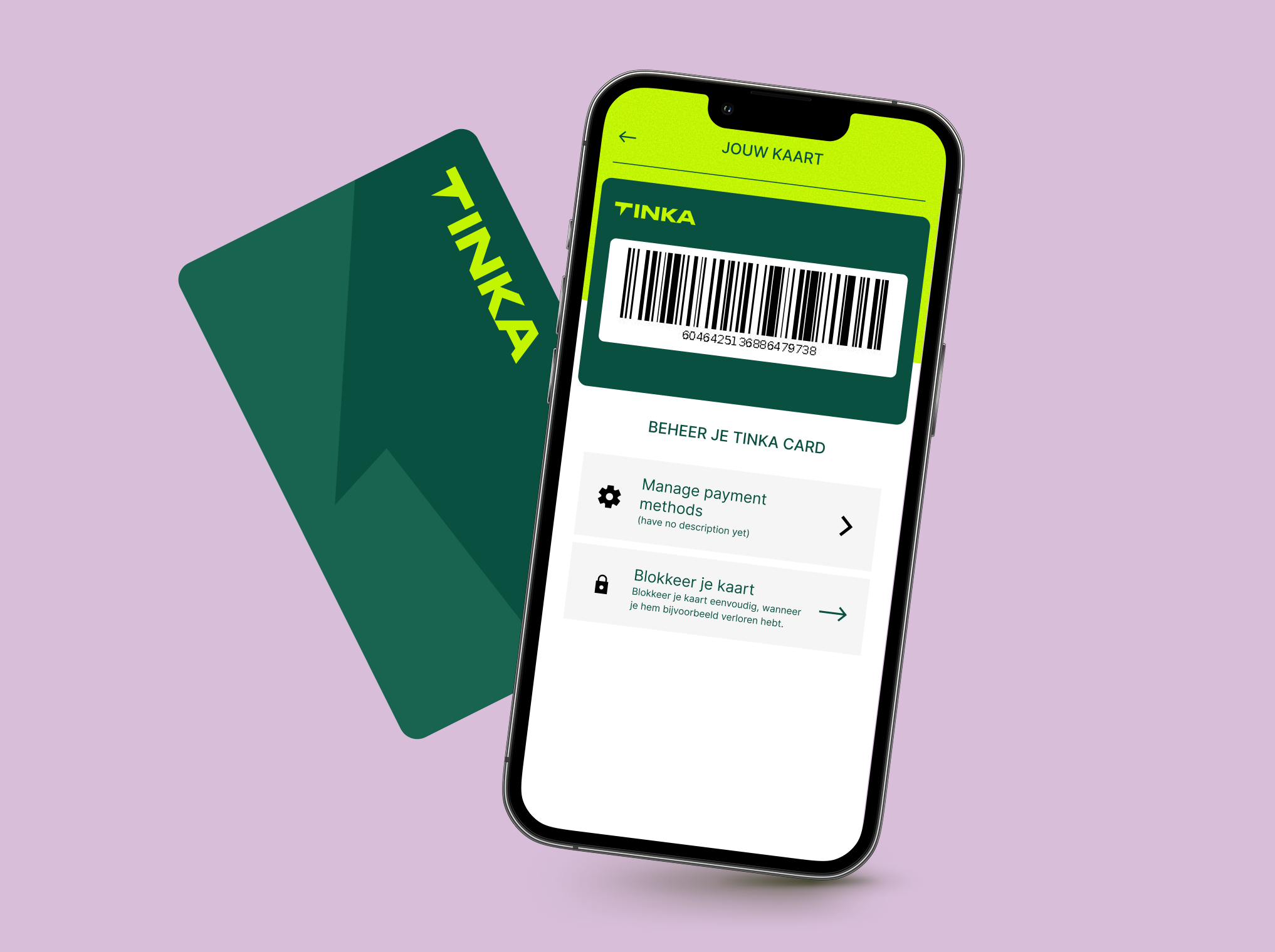 Tinka; Pay In-Store and app redesign