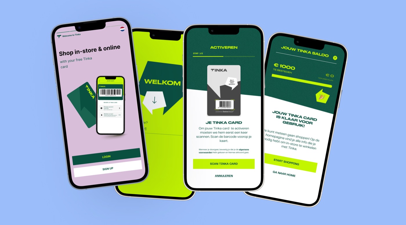 Tinka Pay In-Store; full journey overview